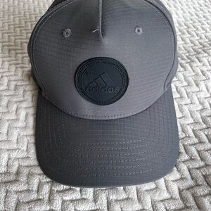 adidas Men's Charcoal Gray Logo Baseball Cap